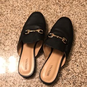 Merona loafer mules size 8